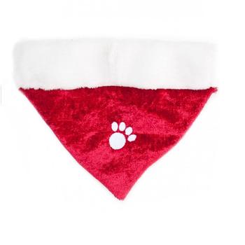 ZippyPaws Holiday Paw Dog Bandana - Red