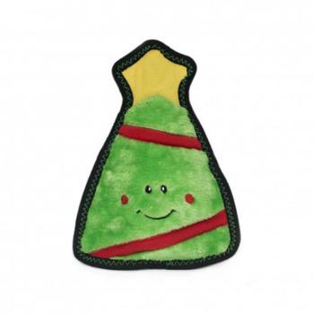 ZippyPaws Holiday Z-Stitch Dog Toy - Christmas Tree