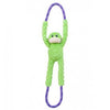 ZippyPaws Monkey RopeTugz Dog Toy - Green