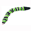 ZippyPaws Z-Stitch Snake Dog Toy - Green