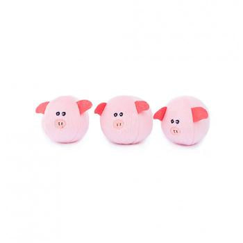 ZippyPawz Miniz Dog Toy - Bubble Pigs