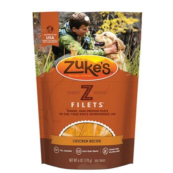 Zukes Z-Filets Dog Treats - Grilled Chicken